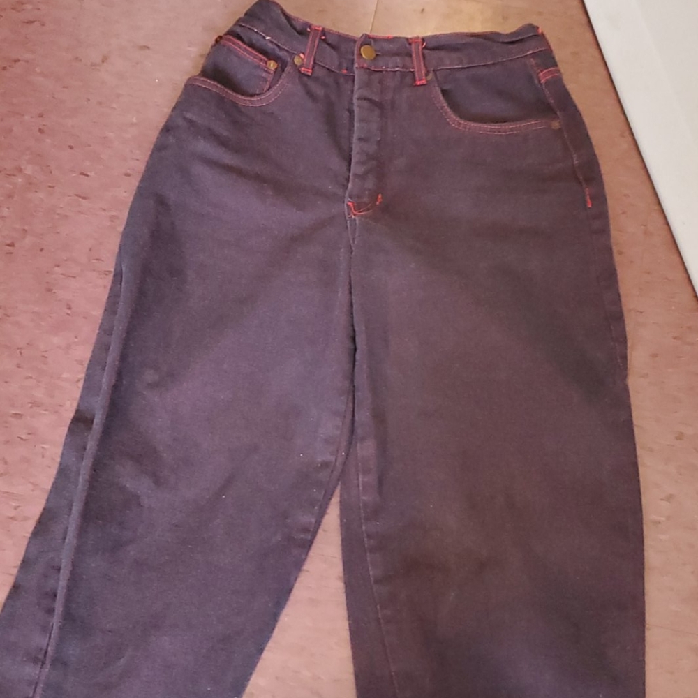 Cool 70's vintage jeans, punk, rockabilly